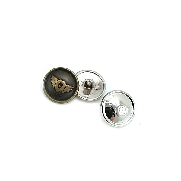 20 mm Ayaklı Düğme ön ve detay görünümü