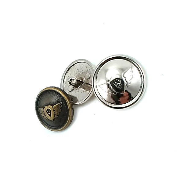 20 mm Ayaklı Düğme ön ve detay görünümü