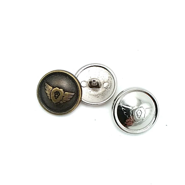 20 mm Ayaklı Düğme ön ve detay görünümü