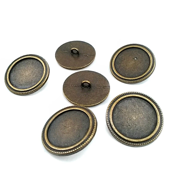 28 mm Shank Button product image 28 mm Shank Button front and detail view