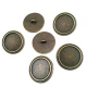28 mm Shank Button front and detail view