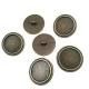 28 mm Shank Button front and detail view