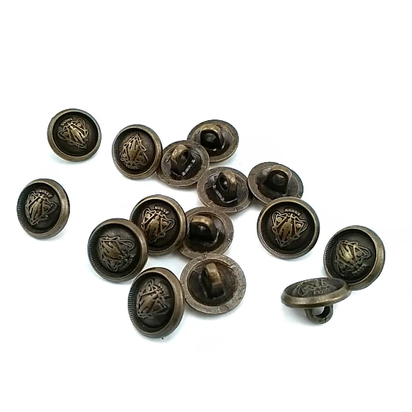 12 mm Ayaklı Düğme ürün görseli 12 mm Ayaklı Düğme ön ve detay görünümü
