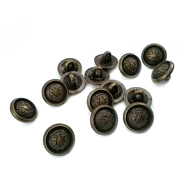 12 mm Ayaklı Düğme ön ve detay görünümü