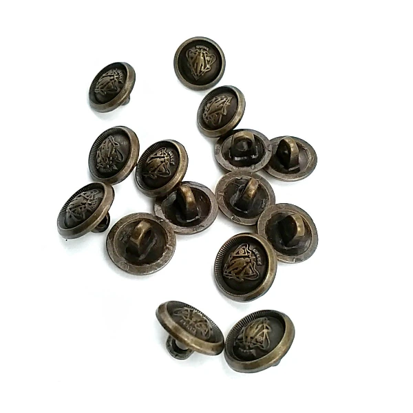 12 mm Ayaklı Düğme ön ve detay görünümü