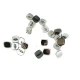 Plain Square Button 9 x 9 mm