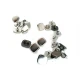 Plain Square Button 9 x 9 mm