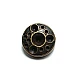 20 mm Rhinestone / Crystal Detail Shank Button front and detail view