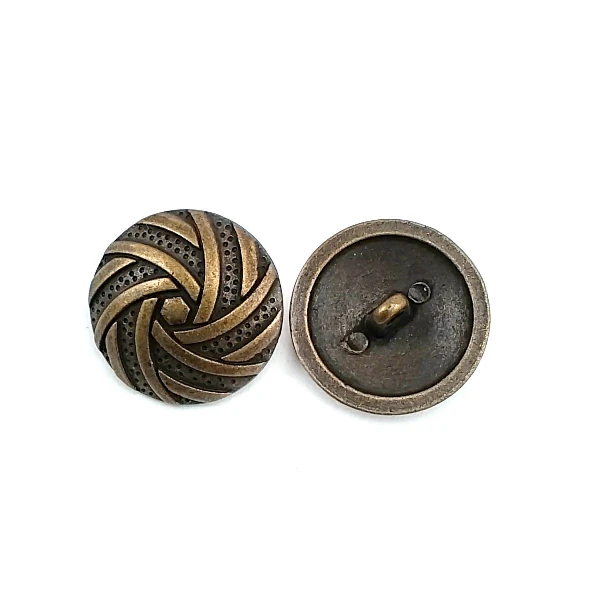 25 mm Ayaklı Düğme ön ve detay görünümü