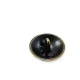 15 mm Rhinestone / Crystal Detail Shank Button front and detail view