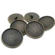 31 mm Enamel / Colored Shank Button front and detail view