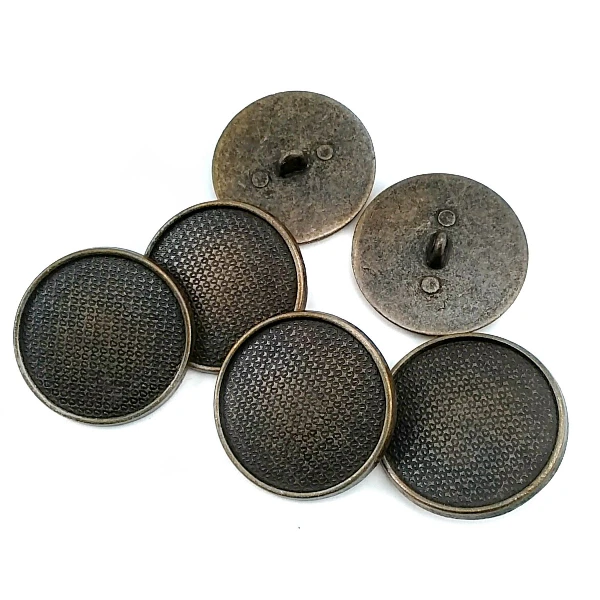 31 mm Enamel / Colored Shank Button front and detail view