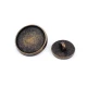 17 mm - 27 boy Yuvarlak sade metal ayaklı düğme