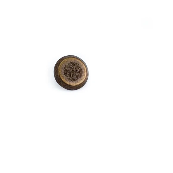14 mm - 23 boy Yuvarlak Damgalı metal ayaklı düğme