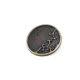 34 mm Shank Button front and detail view