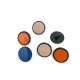 Enamel Metal Shank Button Jacket and Cardigan Button 15 mm - 24 L E 778