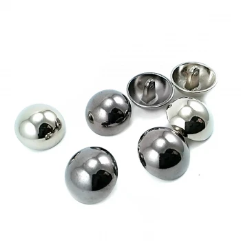 Half Ball Button Shank 19 mm 31 L Metal Button E 22