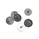 20 mm Shank Button front and detail view