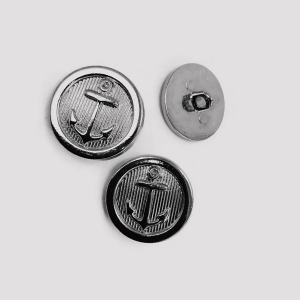 20 mm Shank Button front and detail view