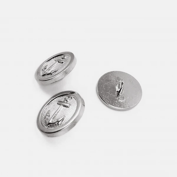 20 mm Shank Button front and detail view