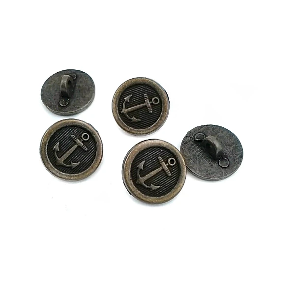 17 mm Ayaklı Düğme ön ve detay görünümü