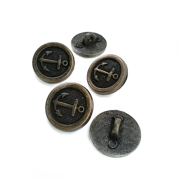 17 mm Ayaklı Düğme ön ve detay görünümü