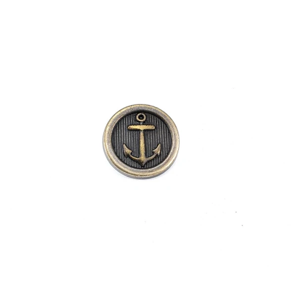 17 mm Ayaklı Düğme ön ve detay görünümü