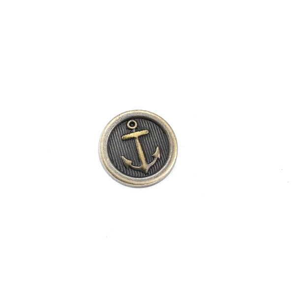 17 mm Ayaklı Düğme ön ve detay görünümü