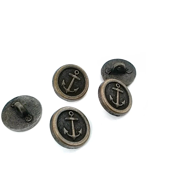 17 mm Ayaklı Düğme ön ve detay görünümü