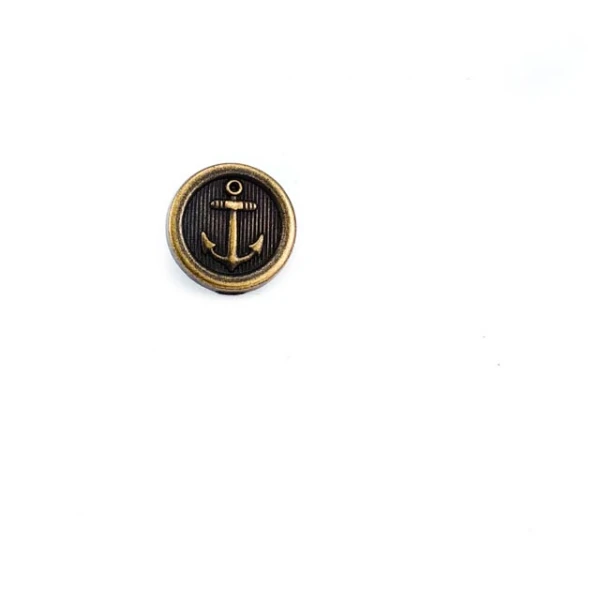 15 mm Shank Button front and detail view