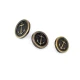 15 mm Shank Button front and detail view