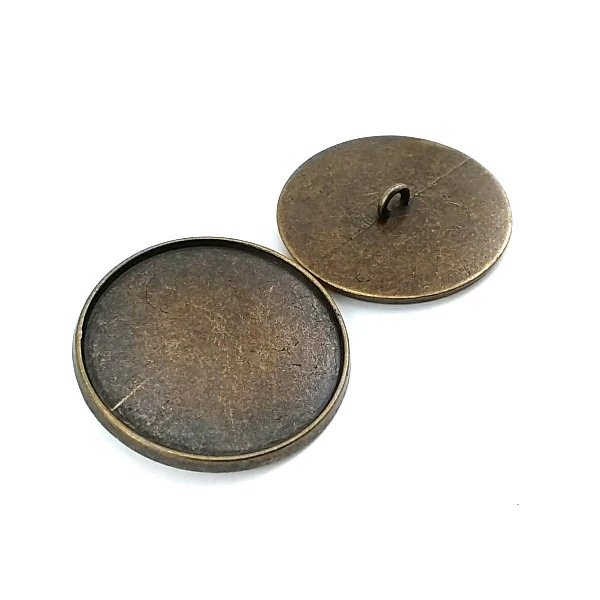 38 mm Shank Button product image 38 mm Shank Button front and detail view