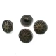 17 mm - 27 size Sun Design Metal Foot Button