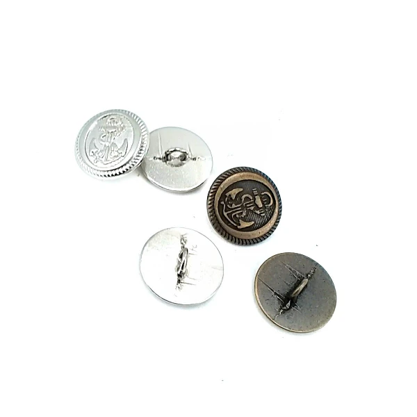 19 mm Shank Button front and detail view