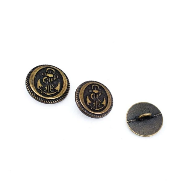 16 mm Ayaklı Düğme ön ve detay görünümü