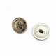 15 mm Gold Tone Shank Button product image 15 mm Gold Tone Shank Button front and detail view