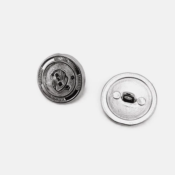 15 mm Shank Button front and detail view