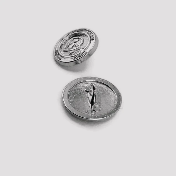15 mm Shank Button front and detail view
