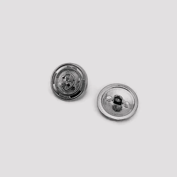 15 mm Shank Button front and detail view