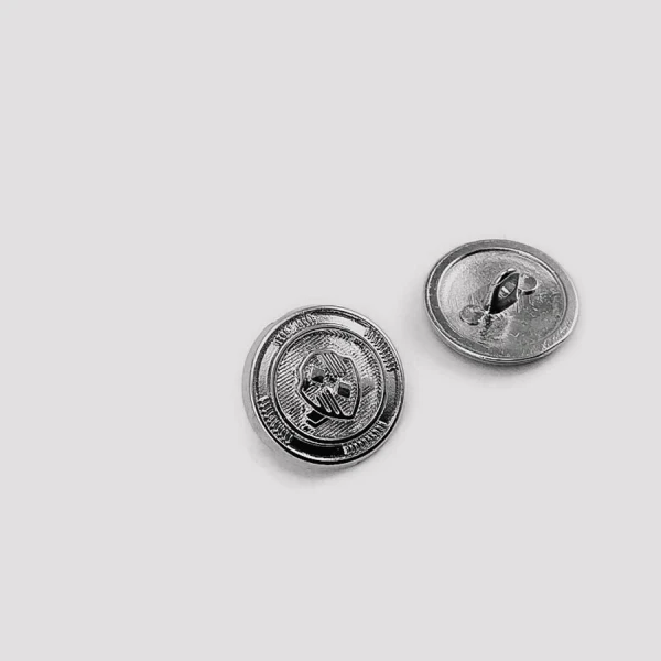 15 mm Shank Button front and detail view