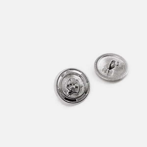 15 mm Shank Button front and detail view