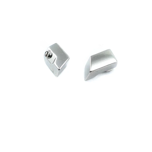 Metal Vidalı Bağcık Ucu 17.4 x 13.6 mm BU 01