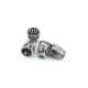 Zamak Bağ ucu Desenli Tasarım 15 mm E 1024