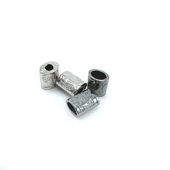 Cord End Metal 5 mm Diameter E 1107