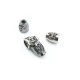 6 mm Cord Hole  Metal Cord End