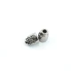 6 mm Cord Hole  Metal Cord End