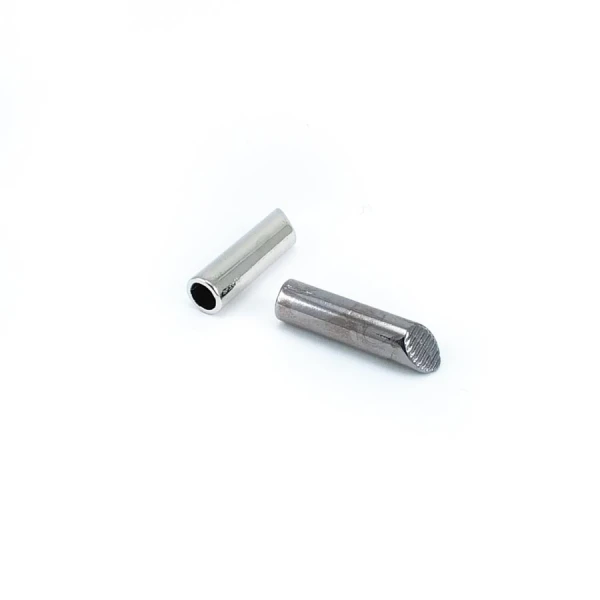 Cord End Cap Metal Diameter 6 mm 25 mm E 2009 Cord End Cap Metal Diameter 6 mm 25 mm E 2009