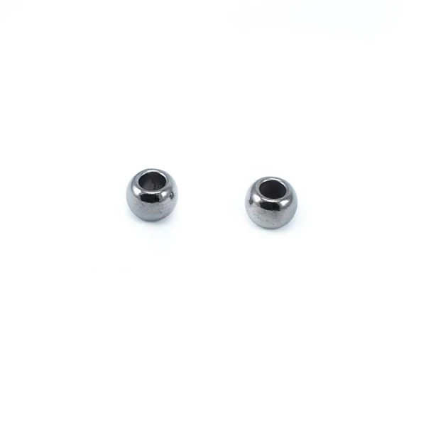 Top Şekil Zamak Bağ Ucu 4 mm boy 5 mm E 2058