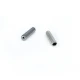 Siyah Bağcık Ucu Metal 5 mm Çap 20 mm Boy E 2092