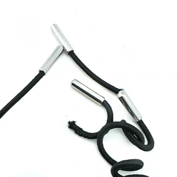 Lace end Metal 5 mm Diameter Length 20 mm E 2092